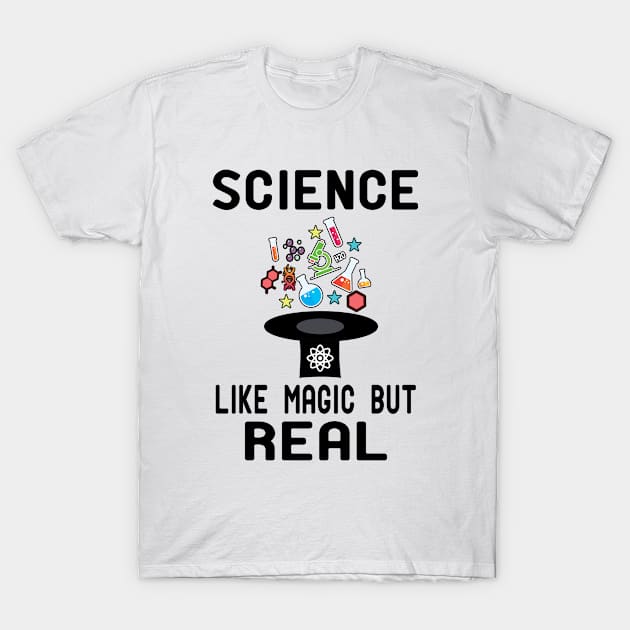 Science like Magic But Real T-Shirt by good day store